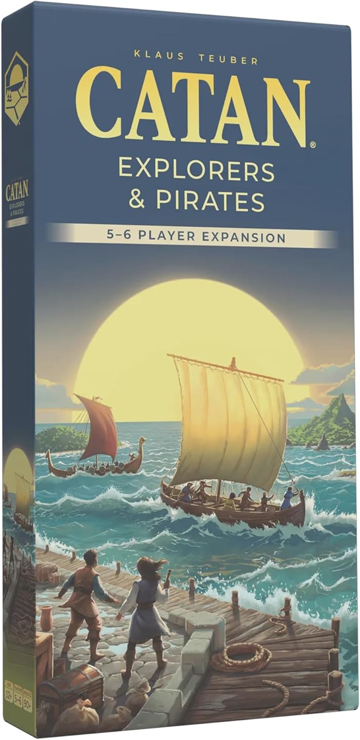 CATAN - Explorers & Pirates - 6th Edition - 5 to 6 Players Expansion