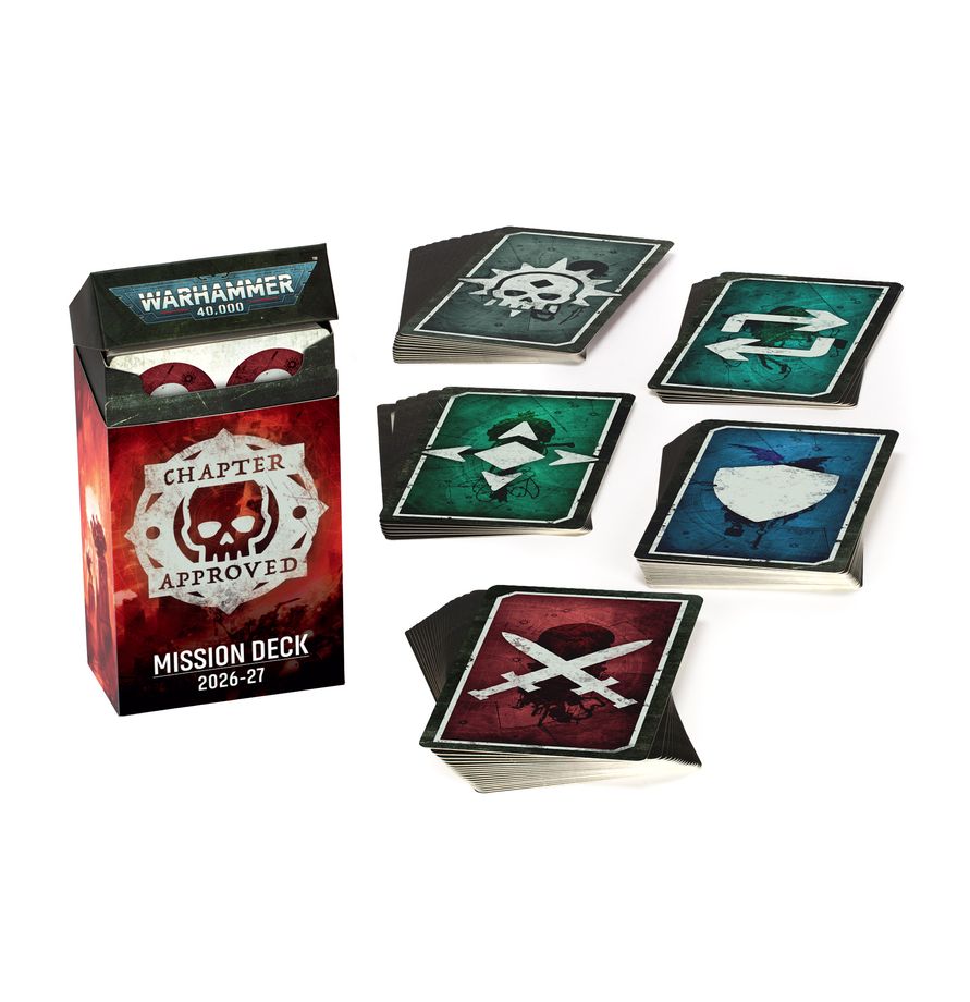 Warhammer 40k-Chapter Approved Mission Deck