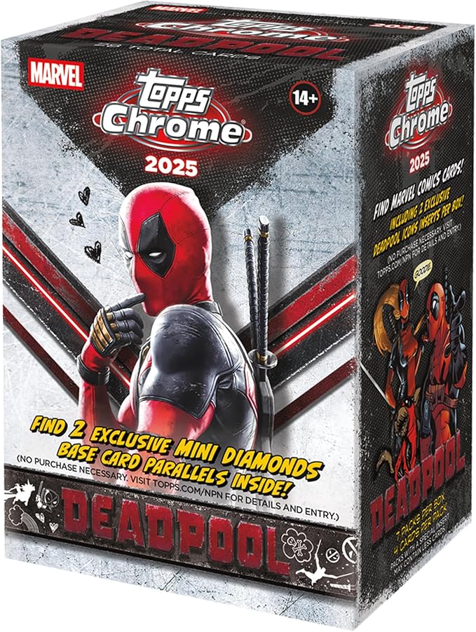Topps Chrome Deadpool 2025 - Box