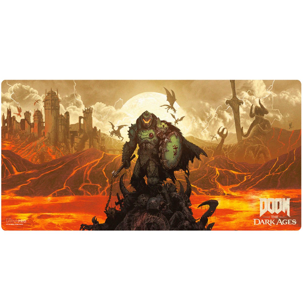 Ultra Pro - Extended Playmat- Doom The Dark Ages - Wrath