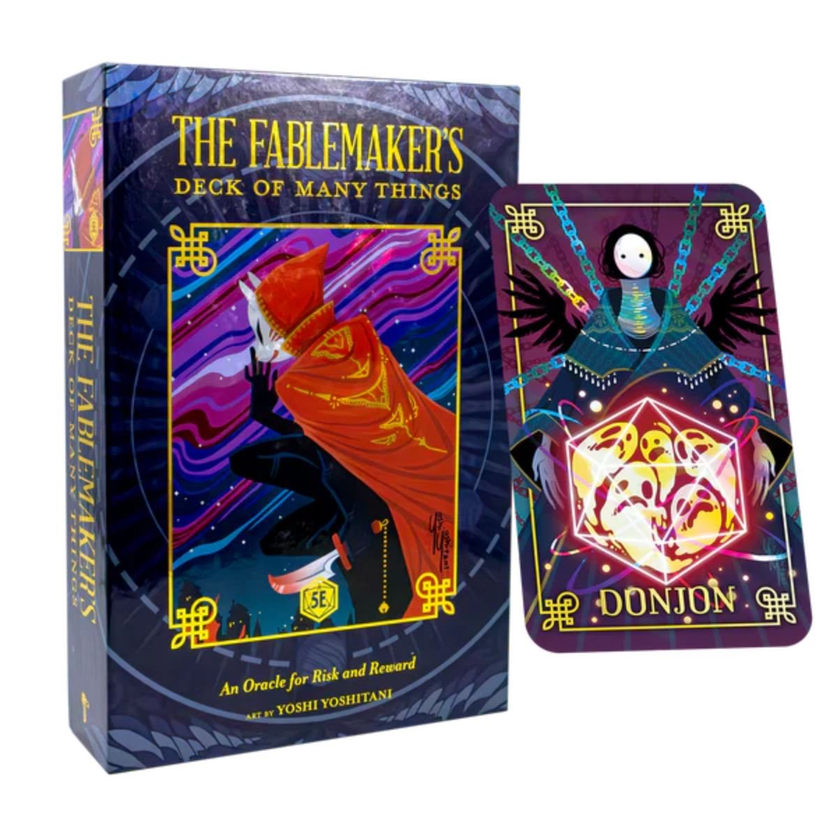 The Fablemaker's Deck Of Many Things - Foil Box Set - Holo Foil Deck + Guidebook
