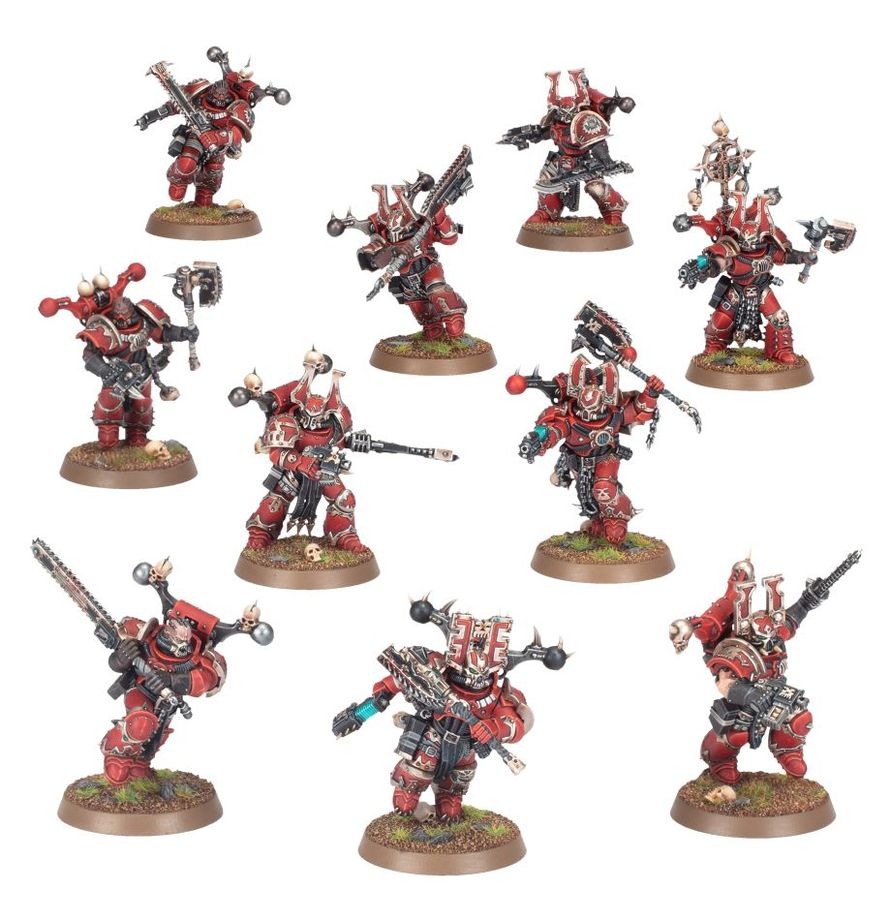 Warhammer 40k - World Eaters: Khorne Berserkers