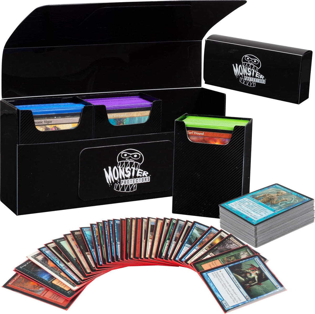 Monster - Triple Deck Box - Black