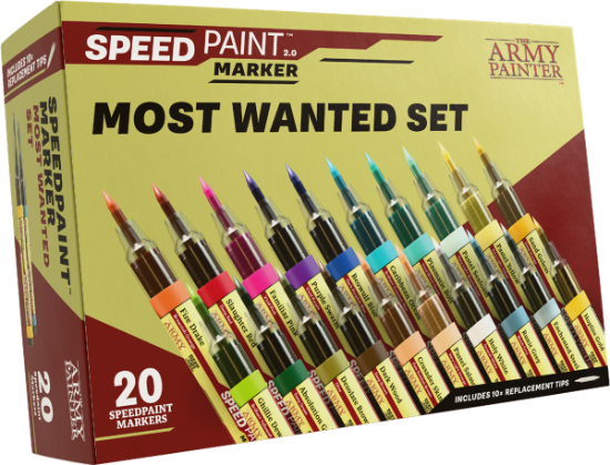 Army Painter Speedpaint Marker - Most Wanted Set