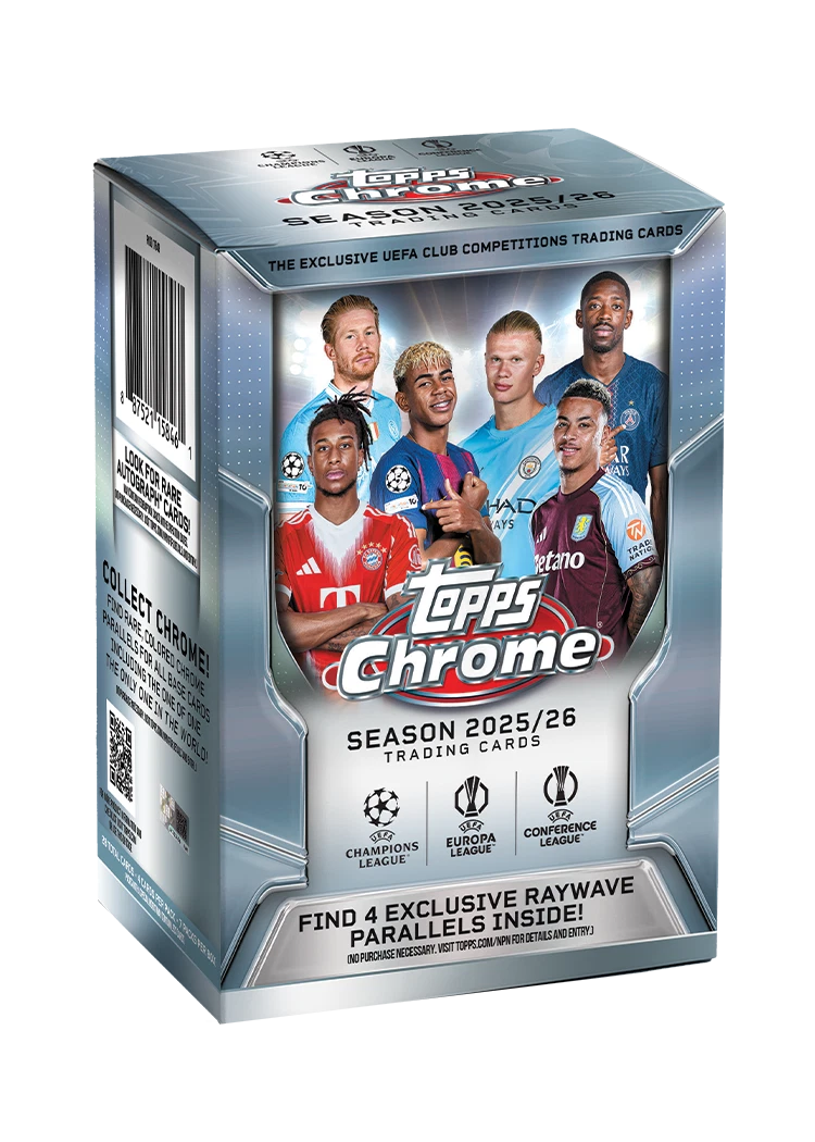 Topps Chrome - Soccer Season 2025-2026 - Blaster Box
