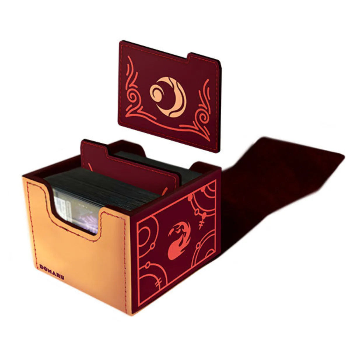 Magic - Deck Box - Cinder Red Domaru Box
