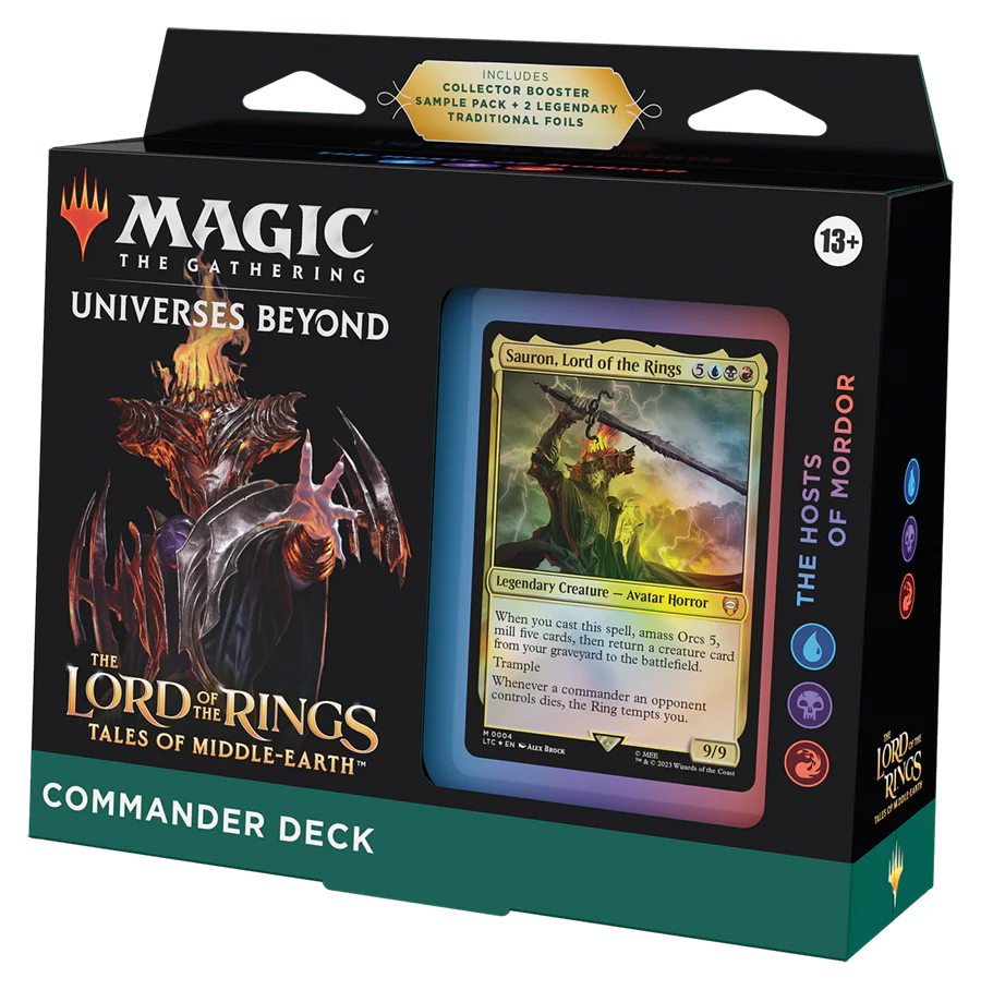 Magic The Gathering - Commander Deck - Lord Of The Rings - The Hosts Of Morder