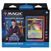 Magic The Gathering - Commander Deck - Doctor Who - The Doctor's Greatest Villians