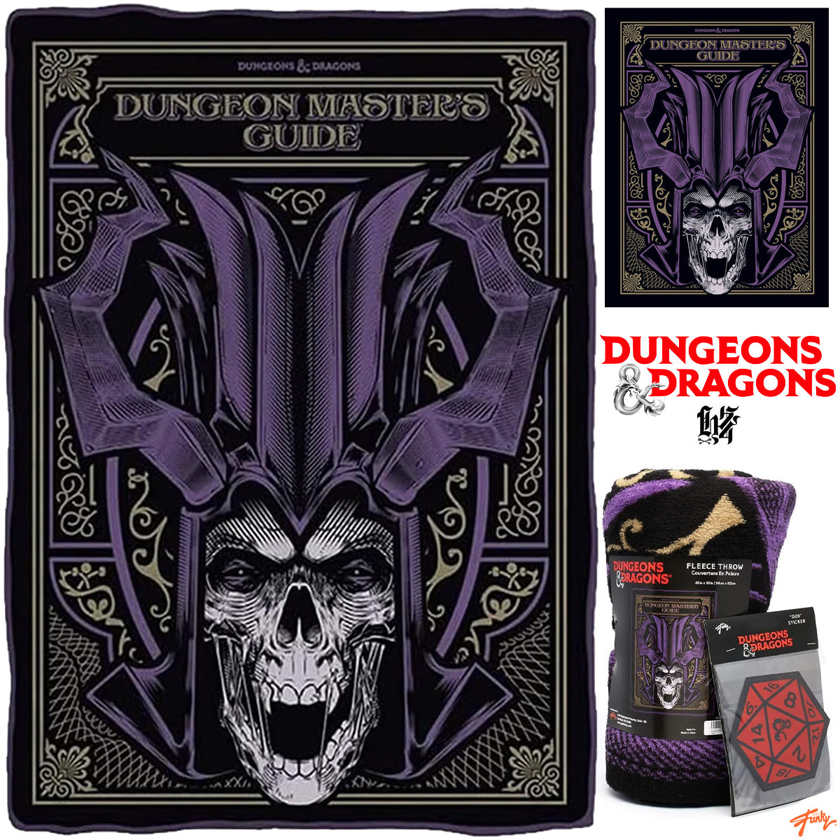 Dungeons & Dragons - Fleece Throw - Dungeon master's Guide