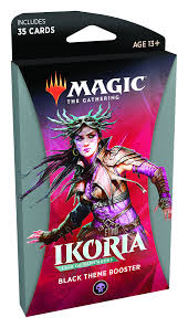 Magic - Ikoria - Lair Of Behemoths - Black Theme Booster