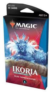 Magic - Ikoria - Lair Of Behemoths - Blue Theme Booster