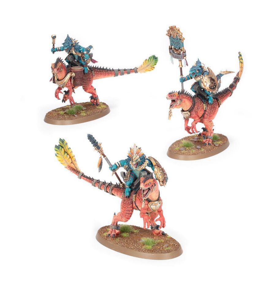 Warhammer 40k - Seraphon: Aggradon Lancers