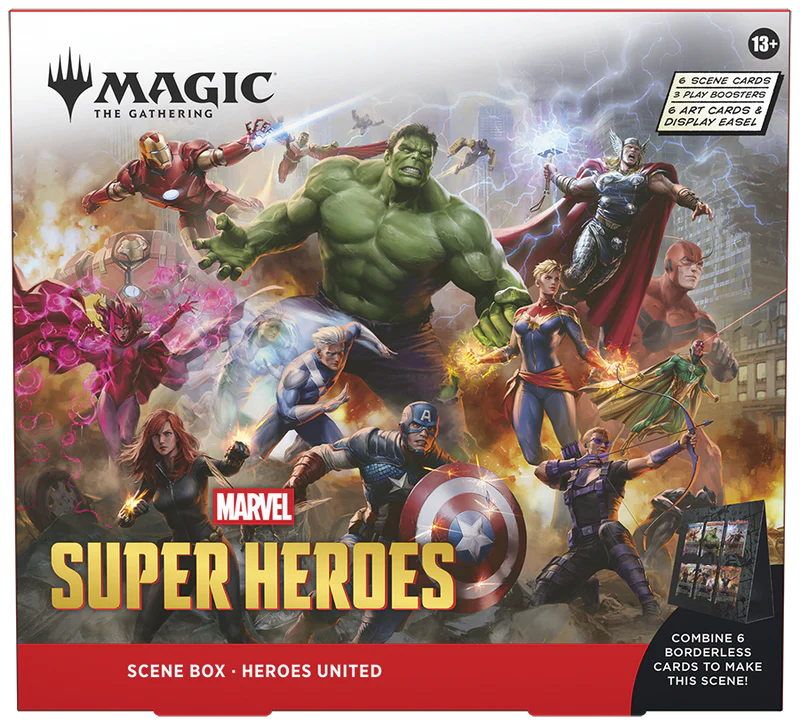 Magic - Marvel Super Heroes - Scene Box - Heroes (Pre Order)