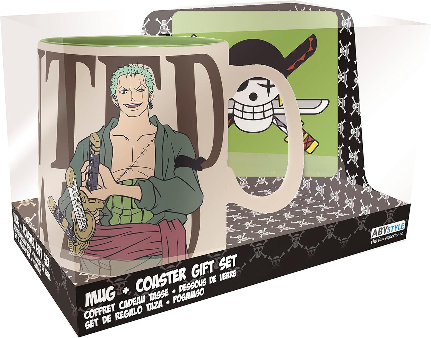 One Piece - Zoro Mug And Coaster Set