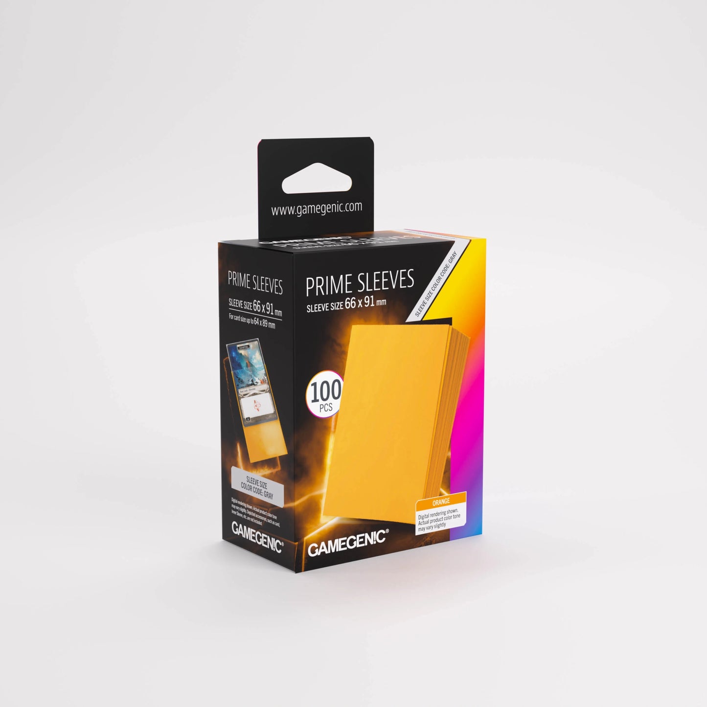 Gamegenic - Prime Card Sleeves - Orange