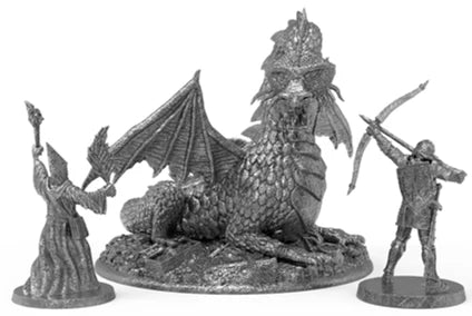 Sirius Metal - Dungeon and Dragons - 1977 D&D Basic Set Minis