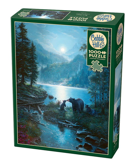 Cobble Hill - 1000 Piece Puzzle - Bear Night
