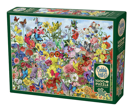 Cobble Hill - 1000 Piece Puzzle - Butterfly Garden