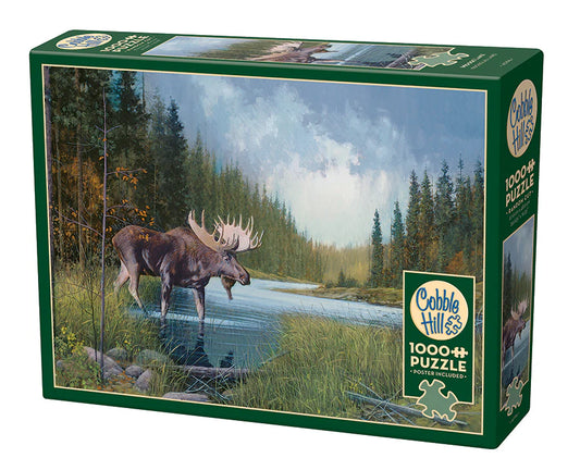 Cobble Hill - 1000 Piece Puzzle - Moose Lake