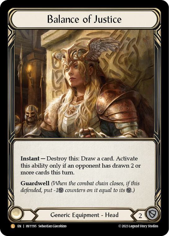 Balance of Justice (HVY195)  Foil