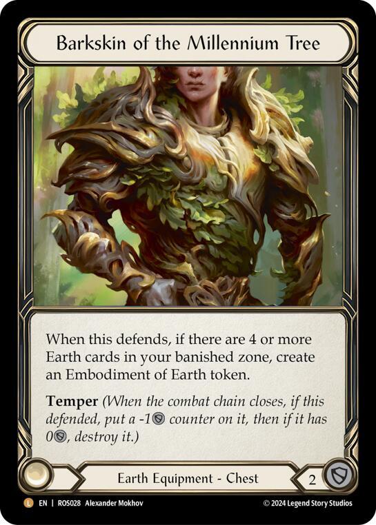 Barkskin of the Millennium Tree (ROS028) Foil
