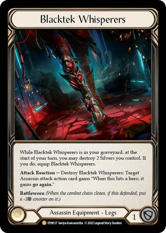 Blacktek Whisperers (DYN117)  Foil