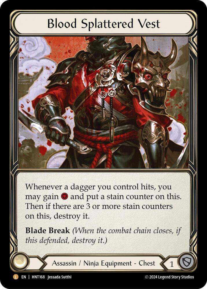 Blood Splattered Vest (HNT168) Foil