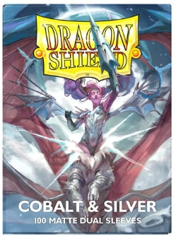 Dragon Shield - Dual Matte - Colbat and Silver