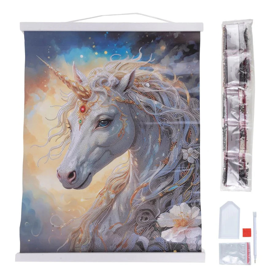 Craft Buddy - Crystal Scroll Kit - Cosmic Unicorn