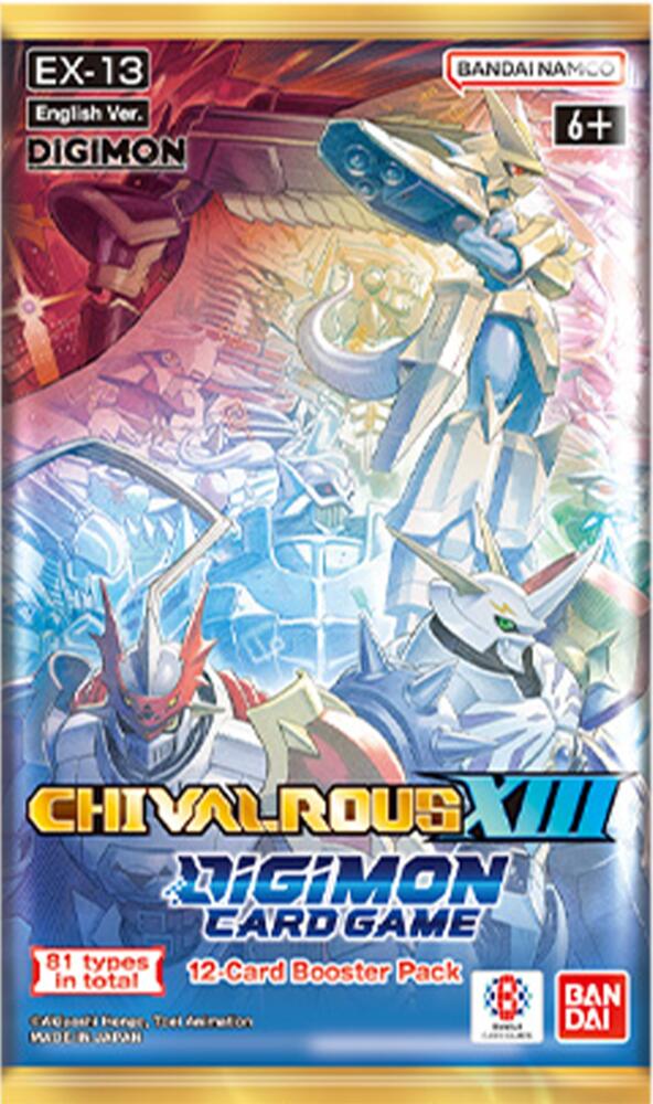 Digimon - Card Game - Chivalrous XIII - Booster Pack