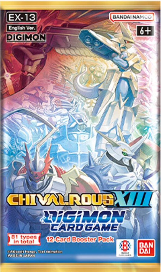 Digimon - Card Game - Chivalrous XIII - Booster Pack
