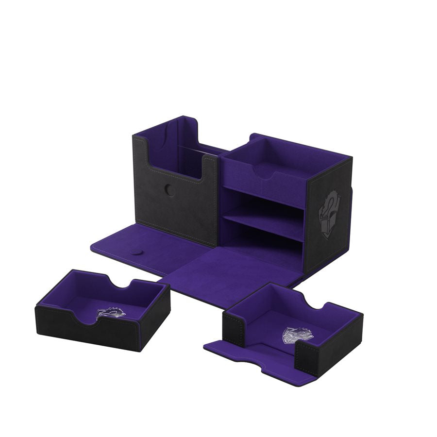 Deck Box - The Academic 133+ XL - Black / Purple