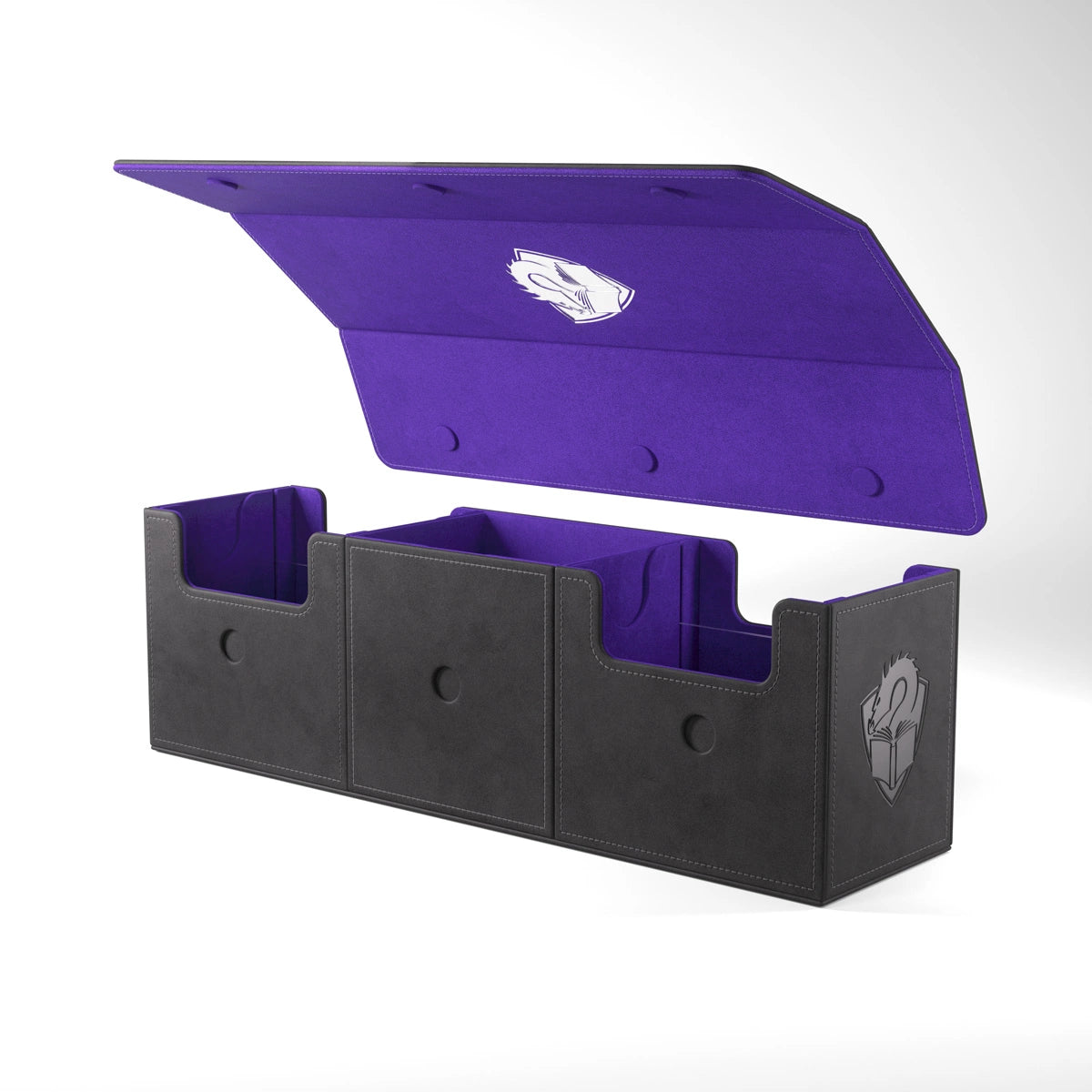 Gamegenic - Deck Box - The Academic 266+ XL - Black/Purple