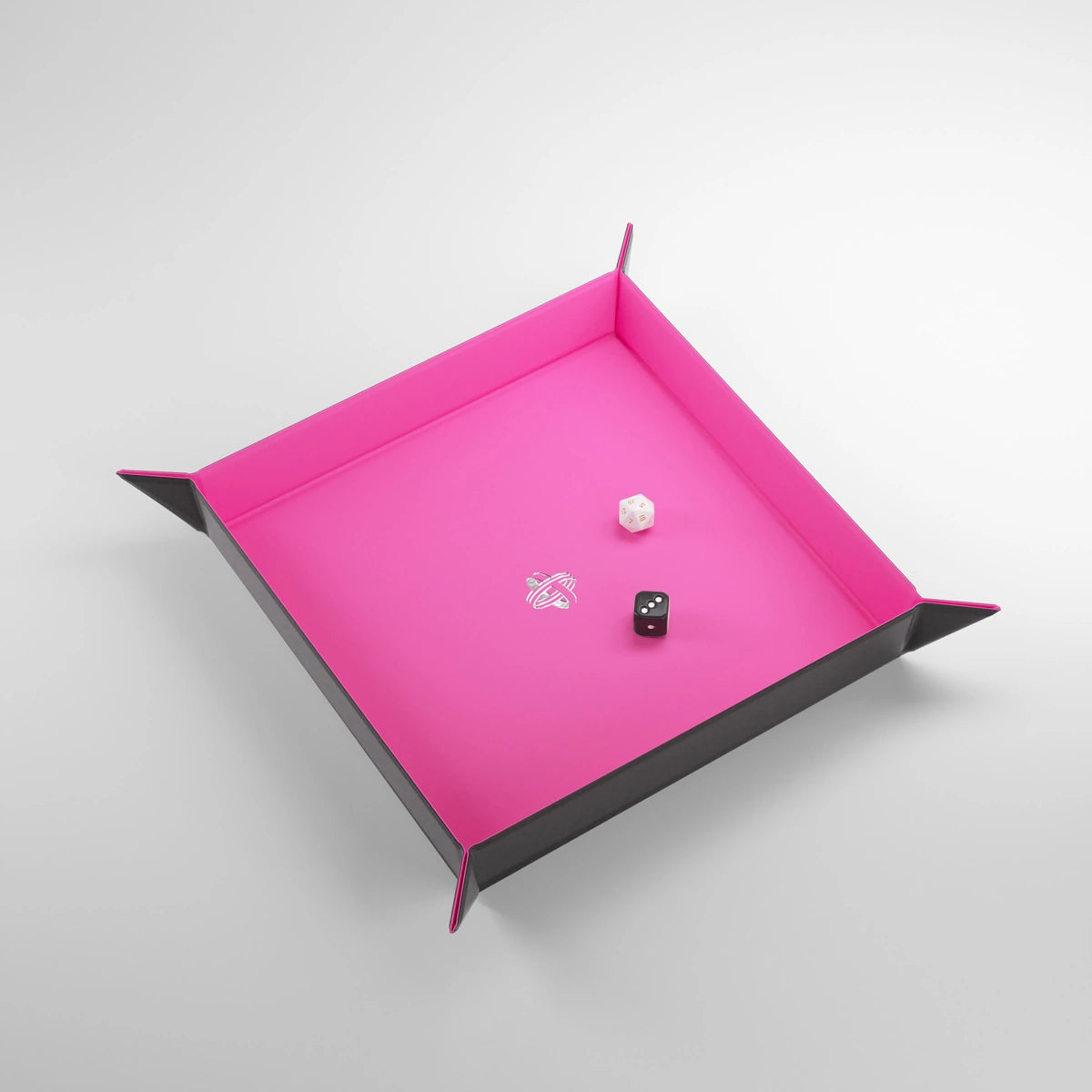 Gamegenic - Magnetic Dice Tray - Square - Pink