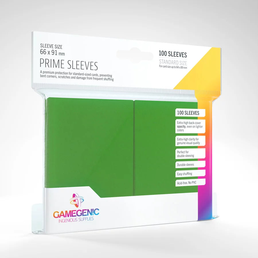 Gamegenic - Card Sleeves - Green