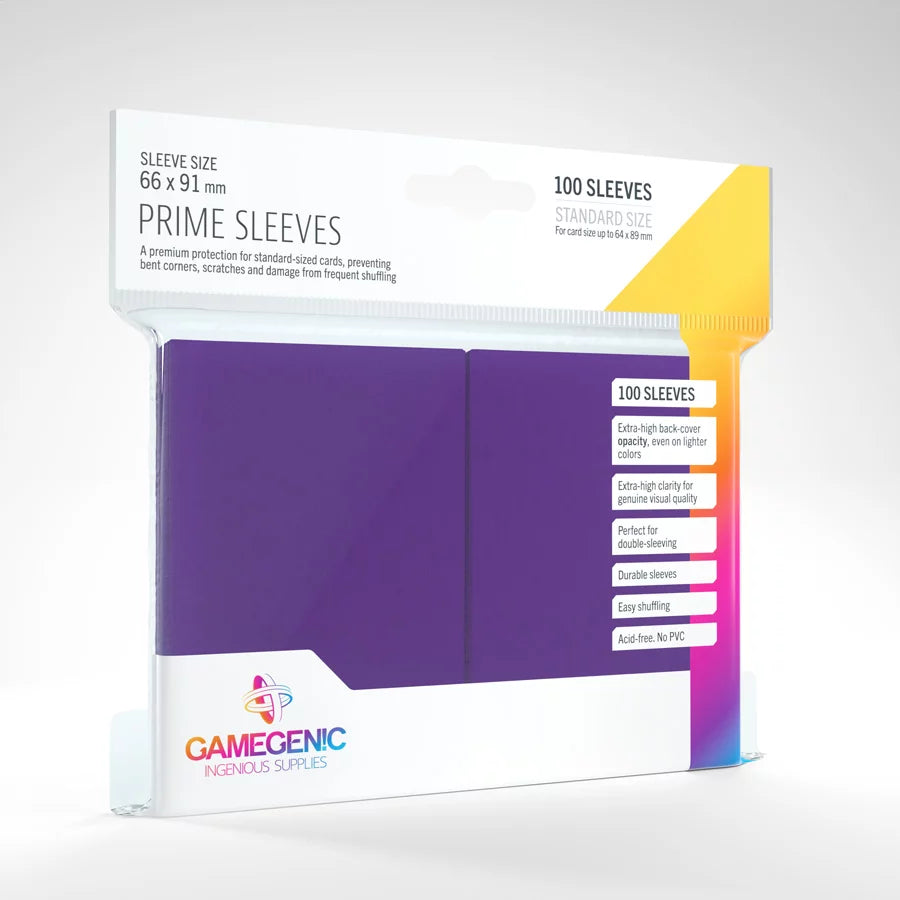 Gamegenic - Prime Card Sleeves - Purple