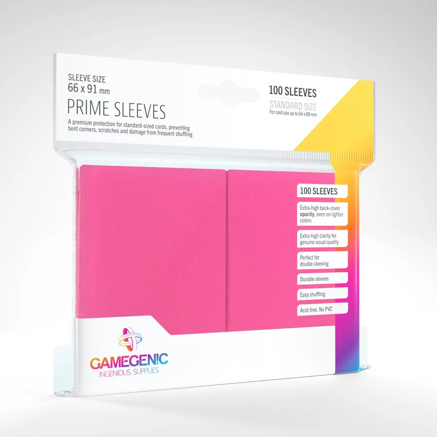 Gamegenic - Prime Card Sleeves - Pink