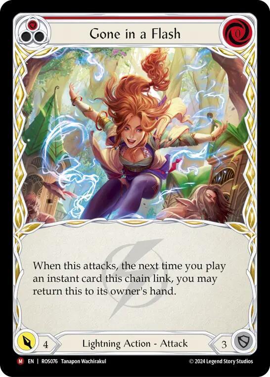 Gone in a Flash (ROS076) Foil