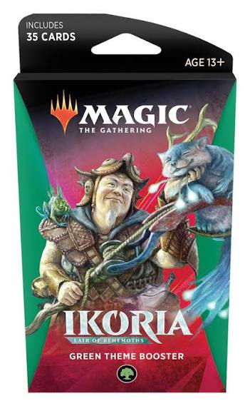 Magic - Ikoria - Lair Of The Behemoths - Green Theme Booster