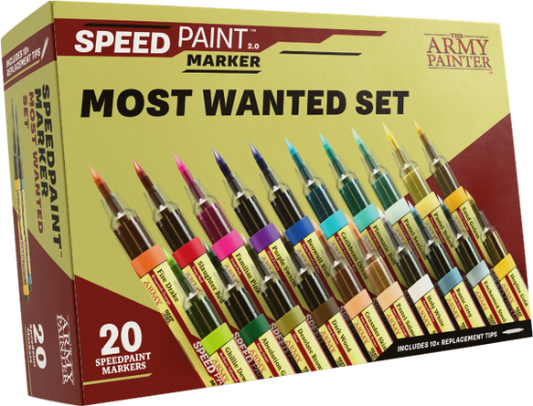 Army Painter Speedpaint Marker - Most Wanted Set