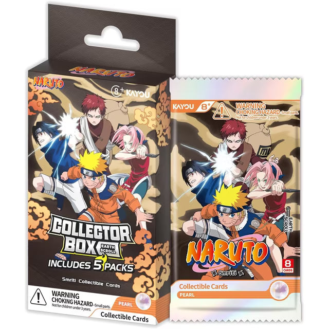 KAYOU - Naruto Earth Scroll Trading Cards Collection Box