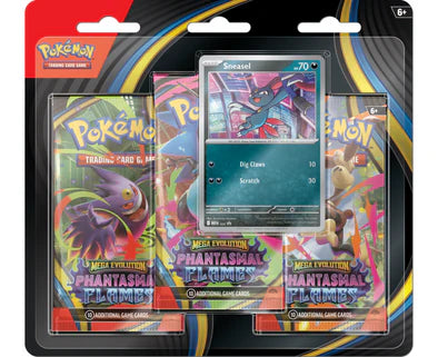 Pokemon - 3 Pack - Phantasmal Flames