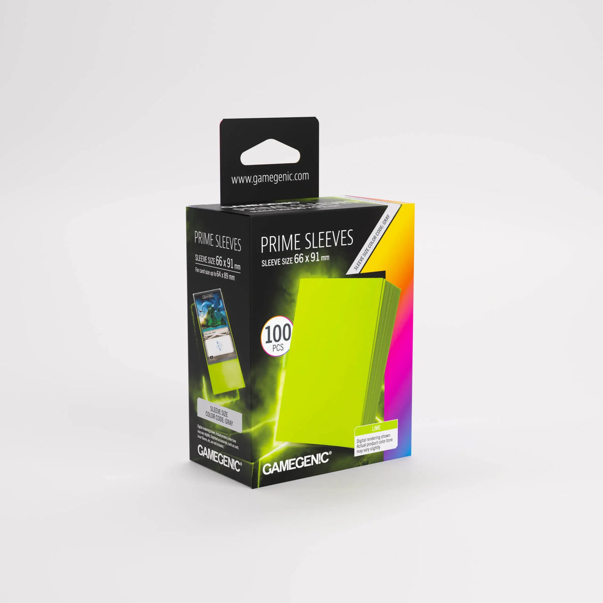 Gamegenic - Prime Sleeves - Lime