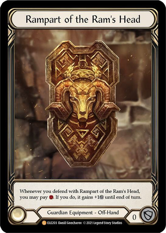 Rampart of the Ram's Head (ELE203) Foil