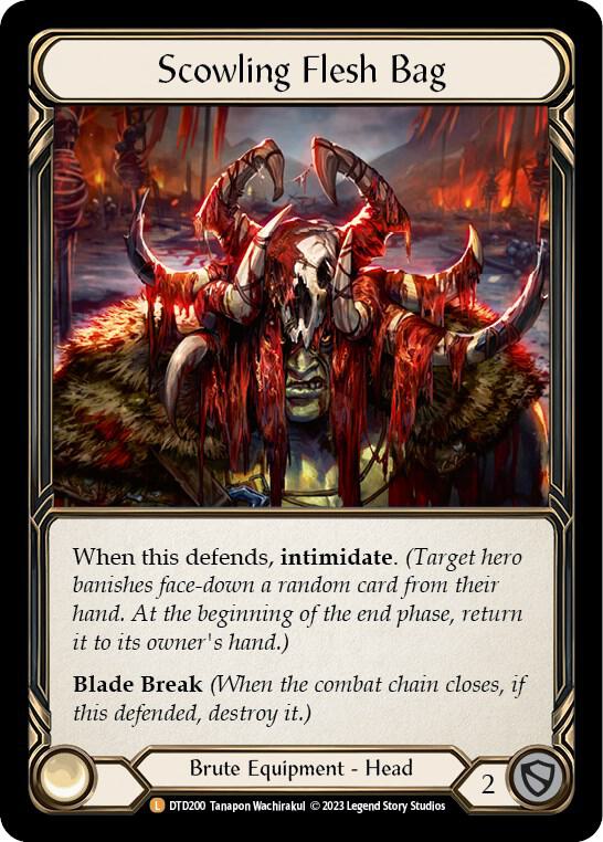 Scowling Flesh Bag (DTD200)  Foil