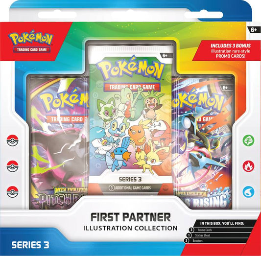 POKEMON  -  FIRST PARTNER ILLUSTRATION COLLECTION - SERIES 3