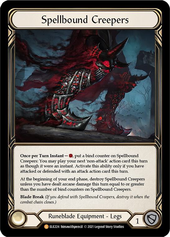 Spellbound Creepers (ELE224)  Cold Foil 1st Edition