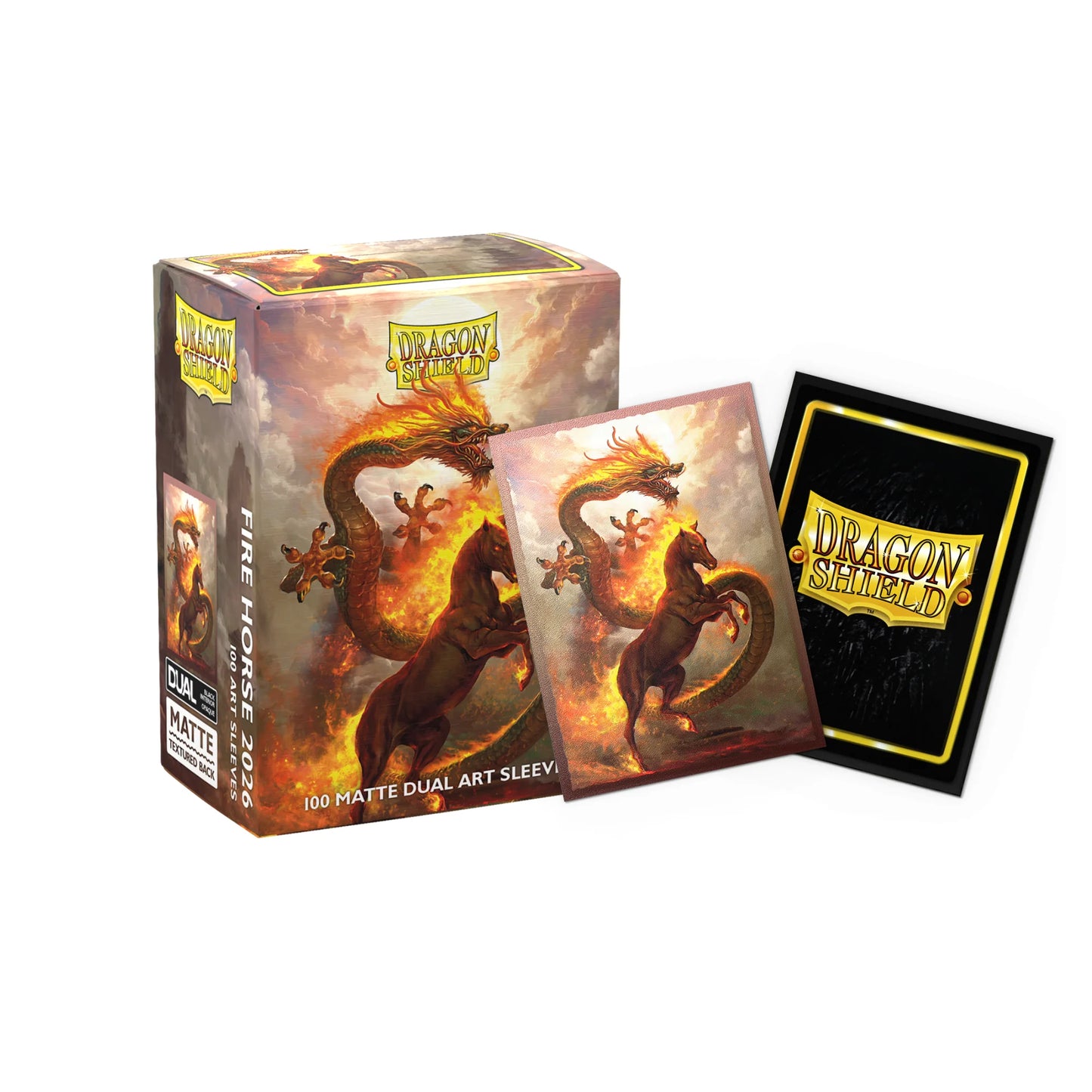 Dragon Shield Sleeves - 2026 Year of the fire horse