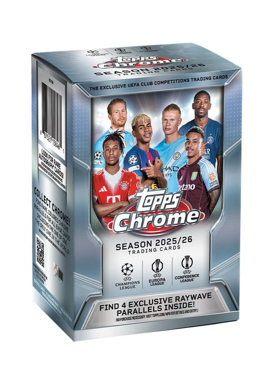 Topps Chrome - Soccer Season 2025-2026 - Blaster Box
