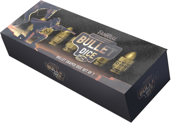 Fanroll - Gunslinger Bullet Dice